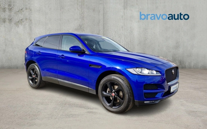 Jaguar F-Pace cena 114900 przebieg: 63225, rok produkcji 2018 z Sława małe 436